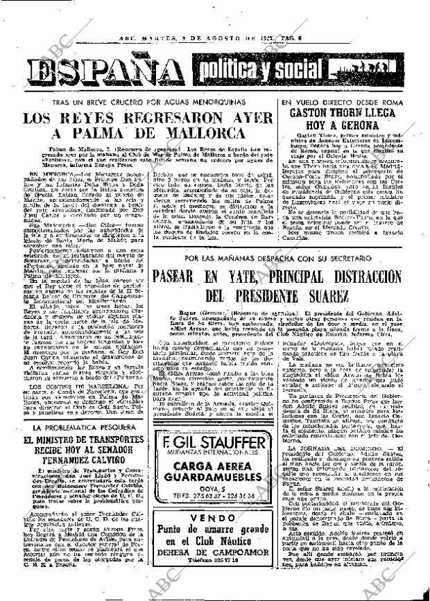 ABC MADRID 09-08-1977 página 14