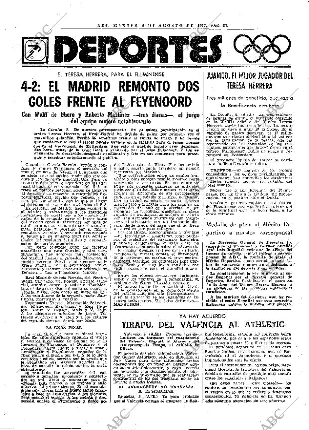 ABC MADRID 09-08-1977 página 45