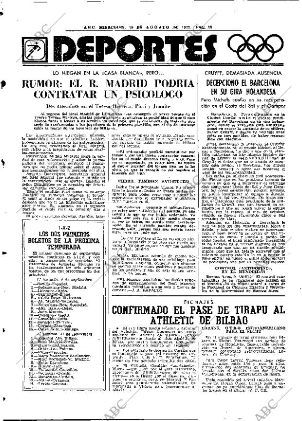 ABC MADRID 10-08-1977 página 46