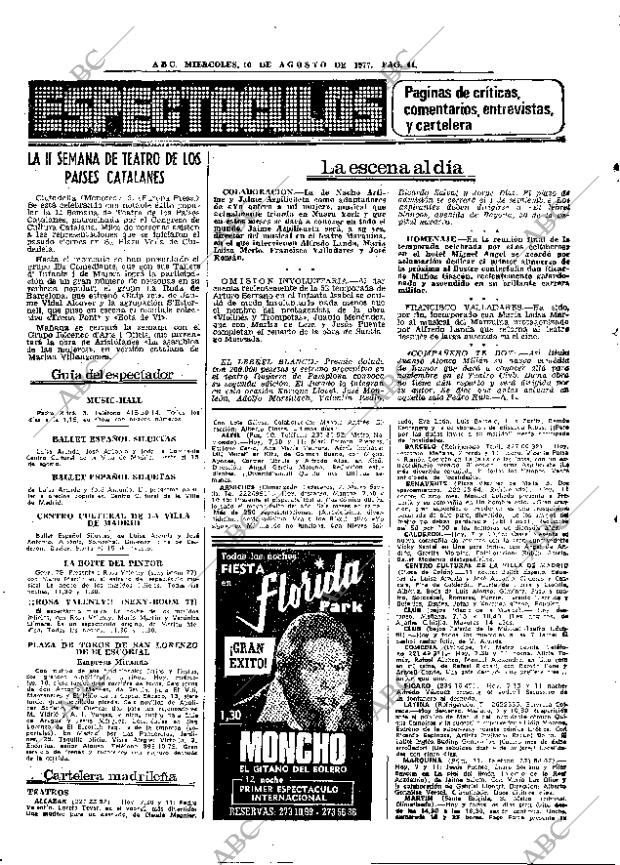 ABC MADRID 10-08-1977 página 49