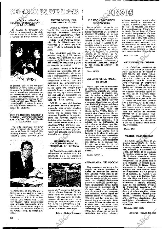 BLANCO Y NEGRO MADRID 10-08-1977 página 58