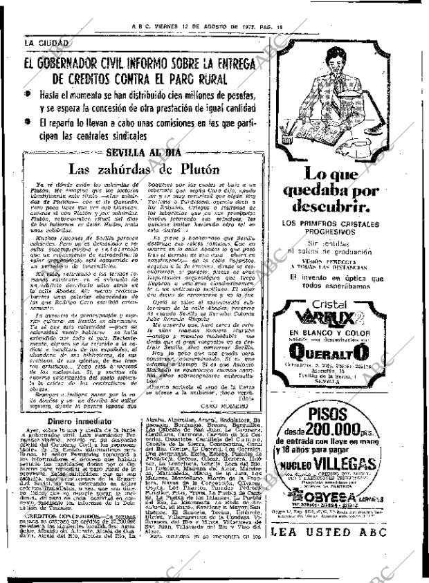 ABC SEVILLA 12-08-1977 página 33