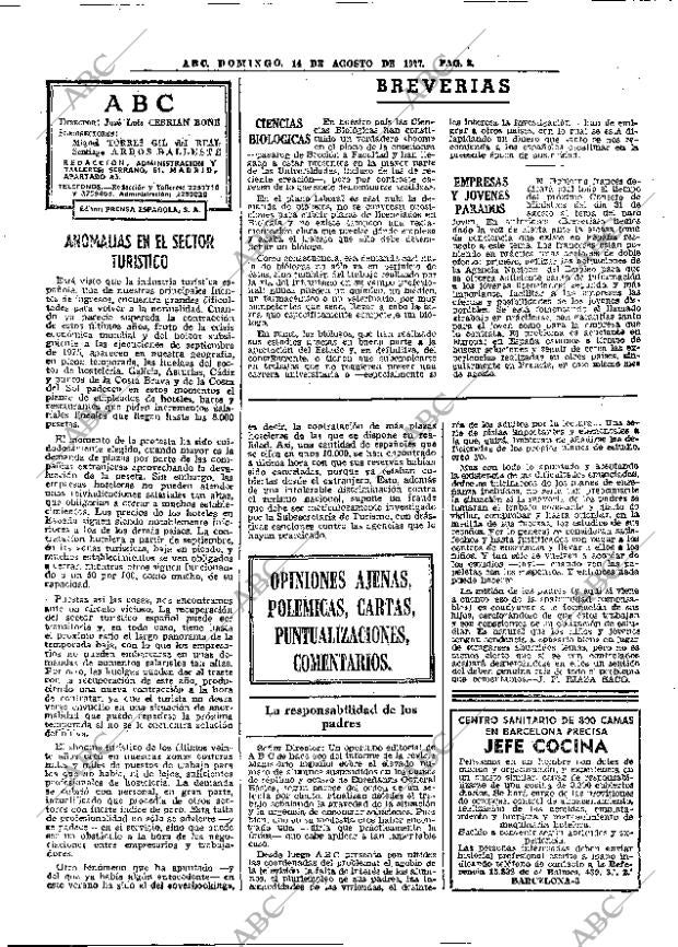 ABC MADRID 14-08-1977 página 10