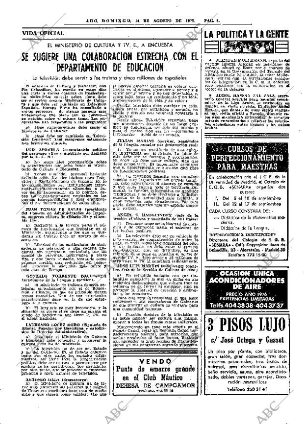 ABC MADRID 14-08-1977 página 13