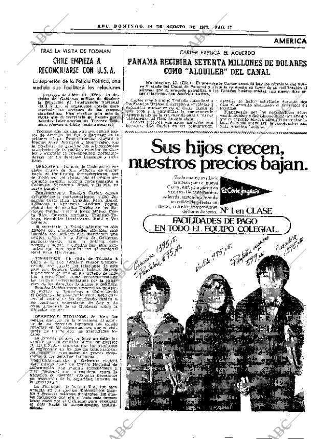 ABC MADRID 14-08-1977 página 25