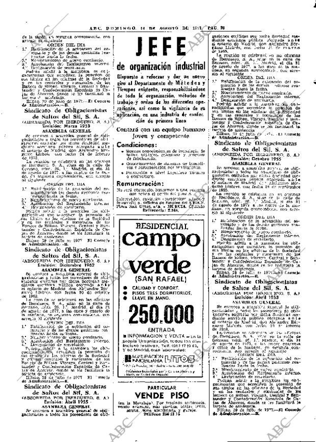 ABC MADRID 14-08-1977 página 39