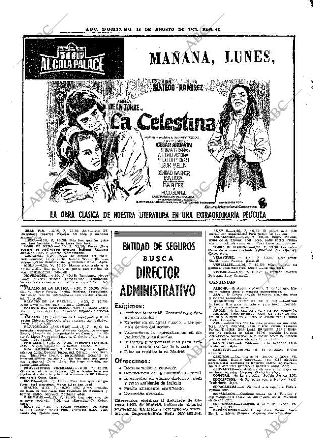 ABC MADRID 14-08-1977 página 49