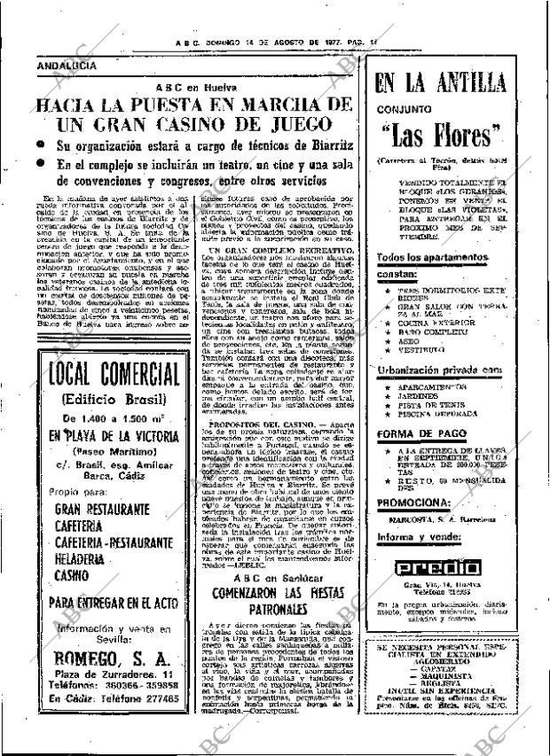 ABC SEVILLA 14-08-1977 página 25