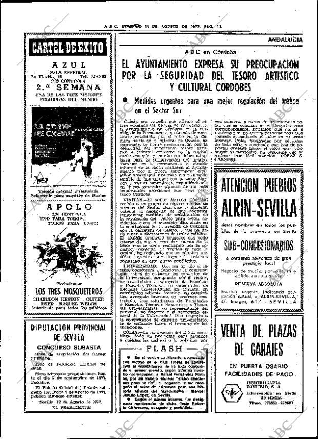 ABC SEVILLA 14-08-1977 página 26