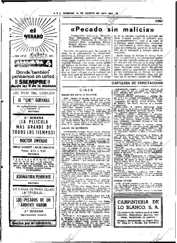 ABC SEVILLA 14-08-1977 página 42