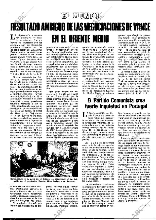 BLANCO Y NEGRO MADRID 17-08-1977 página 34