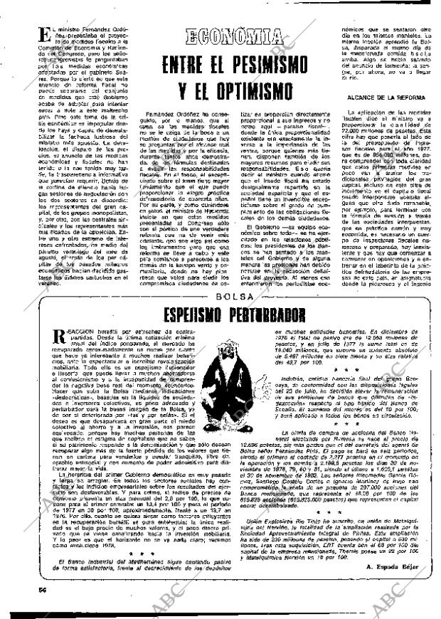 BLANCO Y NEGRO MADRID 17-08-1977 página 56