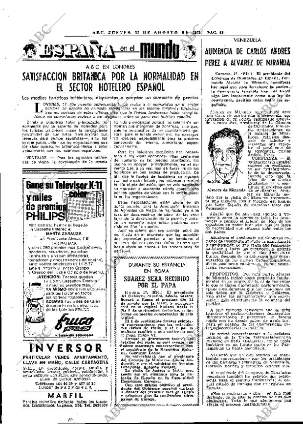 ABC MADRID 18-08-1977 página 23