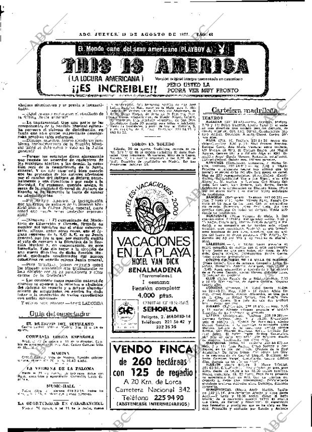 ABC MADRID 18-08-1977 página 50