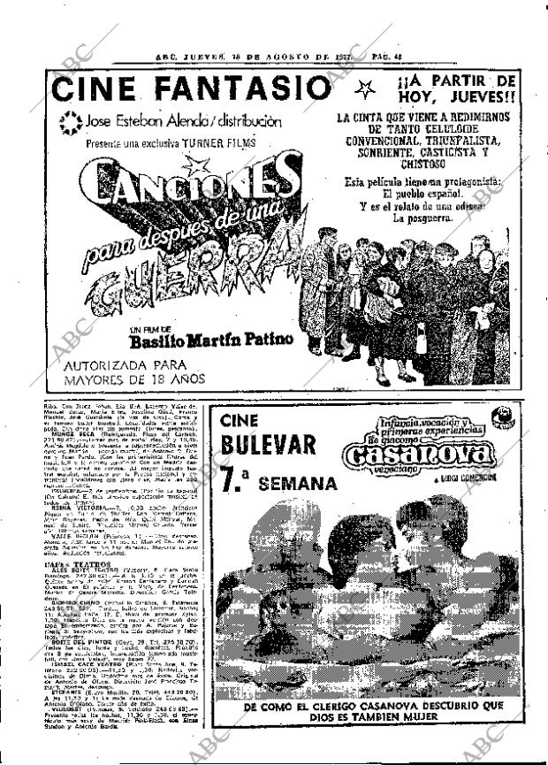 ABC MADRID 18-08-1977 página 51
