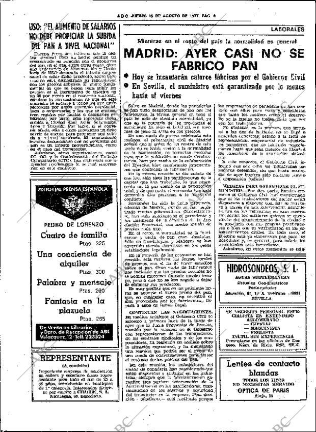 ABC SEVILLA 18-08-1977 página 16