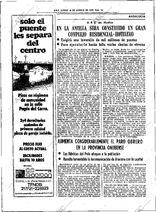 ABC SEVILLA 18-08-1977 página 22