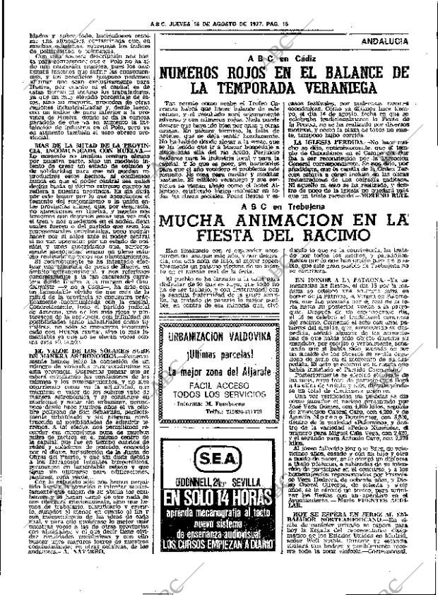 ABC SEVILLA 18-08-1977 página 23
