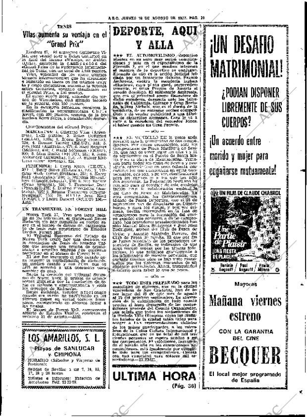 ABC SEVILLA 18-08-1977 página 31
