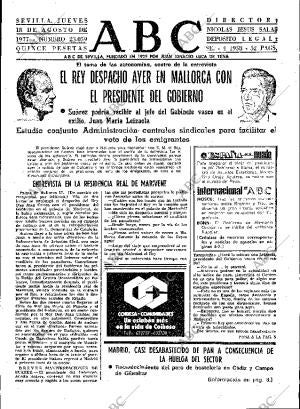 ABC SEVILLA 18-08-1977 página 9