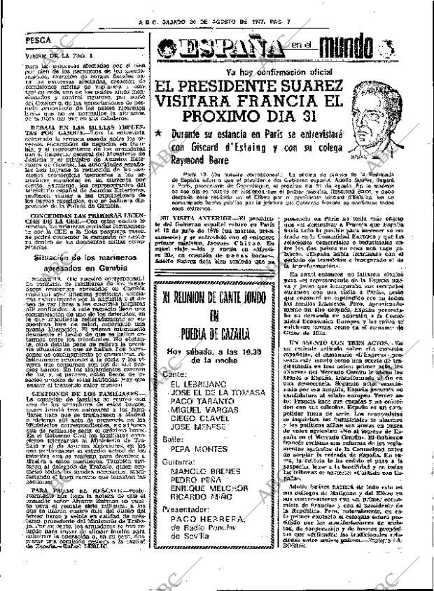 ABC SEVILLA 20-08-1977 página 15