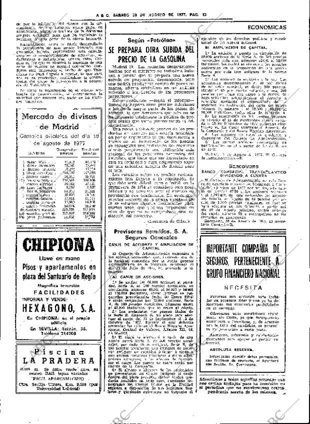 ABC SEVILLA 20-08-1977 página 21