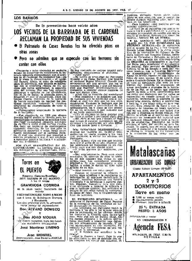 ABC SEVILLA 20-08-1977 página 25