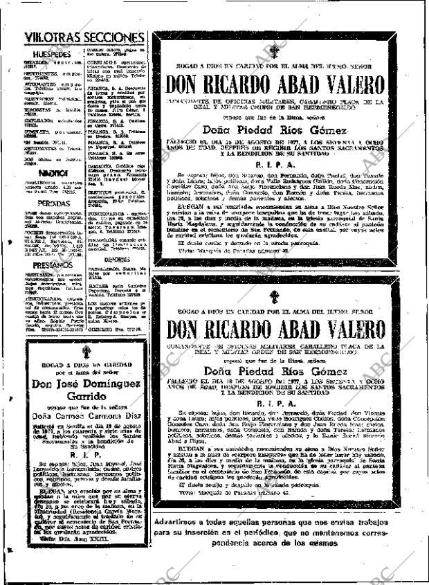 ABC SEVILLA 20-08-1977 página 40