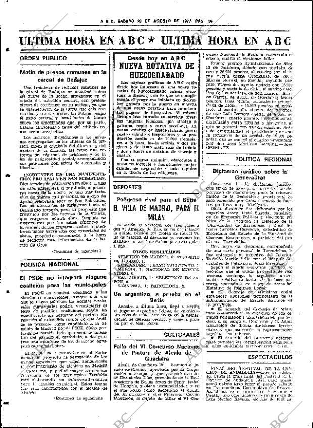 ABC SEVILLA 20-08-1977 página 44