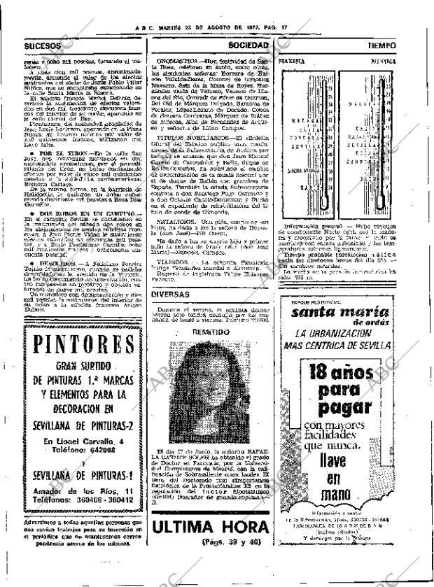 ABC SEVILLA 23-08-1977 página 25