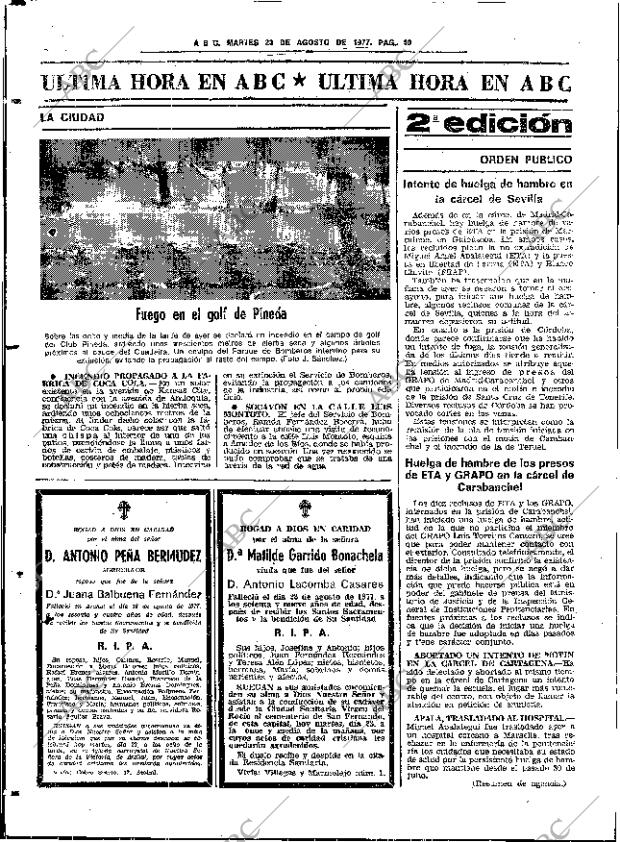 ABC SEVILLA 23-08-1977 página 48