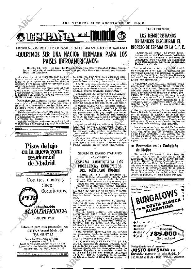 ABC MADRID 26-08-1977 página 23