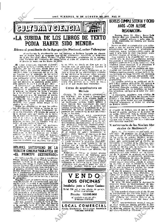 ABC MADRID 26-08-1977 página 35