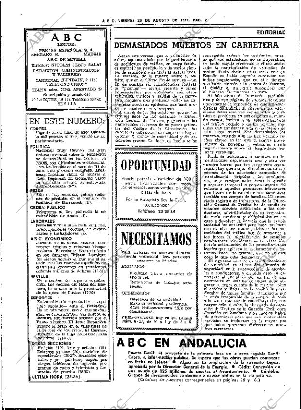 ABC SEVILLA 26-08-1977 página 10