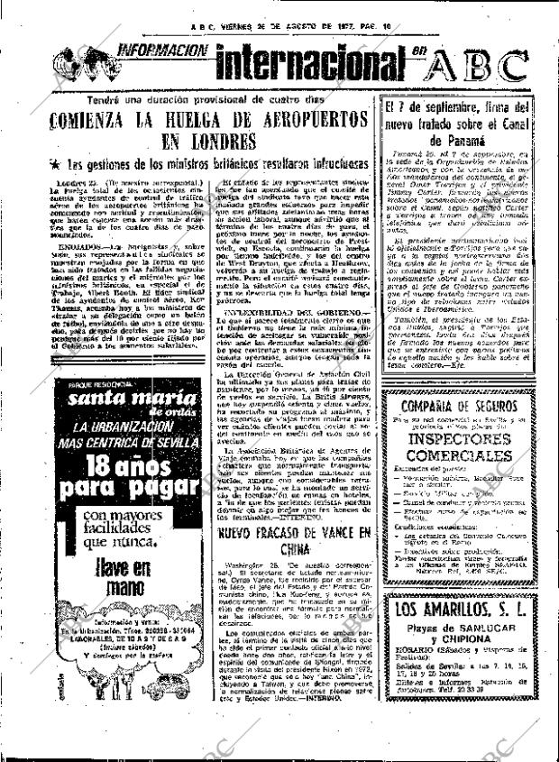 ABC SEVILLA 26-08-1977 página 18