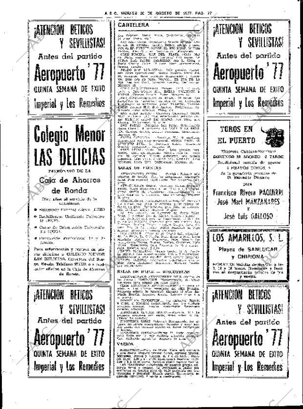 ABC SEVILLA 26-08-1977 página 35