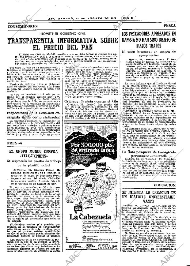 ABC MADRID 27-08-1977 página 20