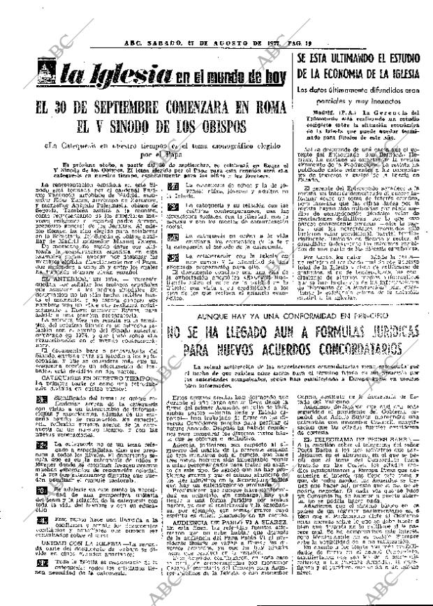 ABC MADRID 27-08-1977 página 27