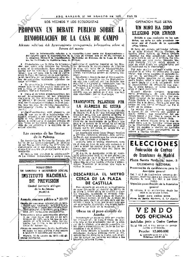 ABC MADRID 27-08-1977 página 29