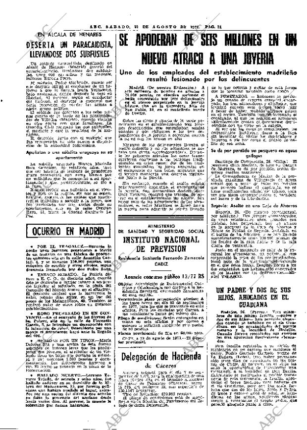 ABC MADRID 27-08-1977 página 39