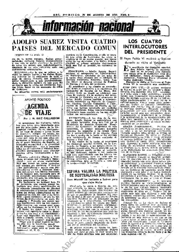 ABC MADRID 28-08-1977 página 12