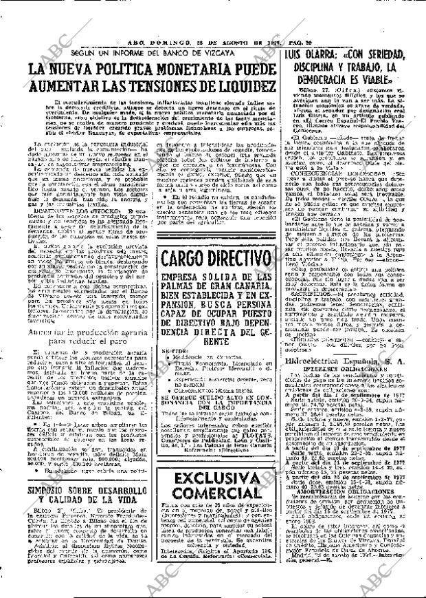 ABC MADRID 28-08-1977 página 38
