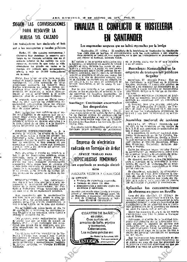 ABC MADRID 28-08-1977 página 40