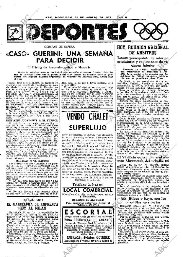 ABC MADRID 28-08-1977 página 44