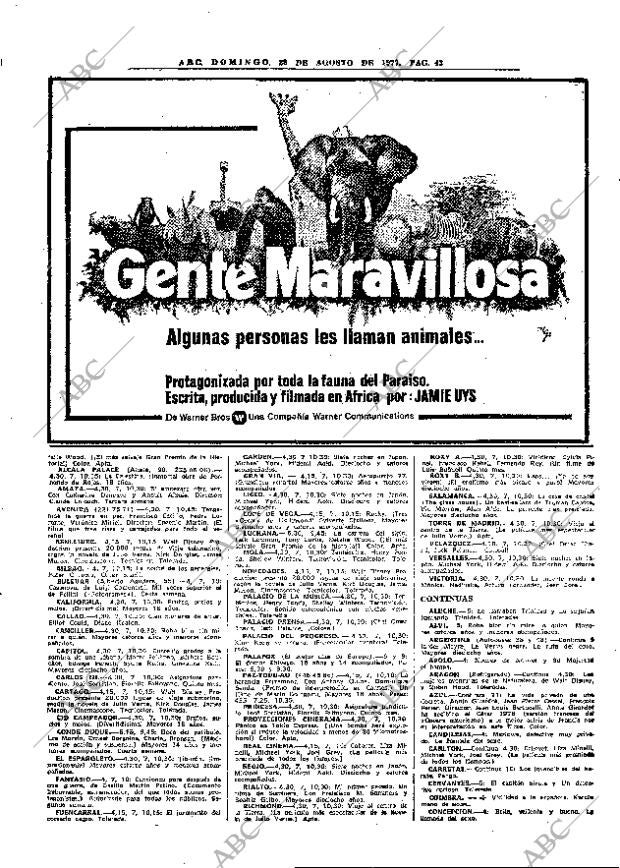 ABC MADRID 28-08-1977 página 51