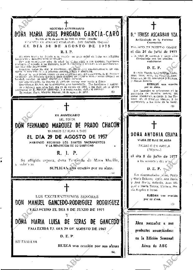 ABC MADRID 28-08-1977 página 62