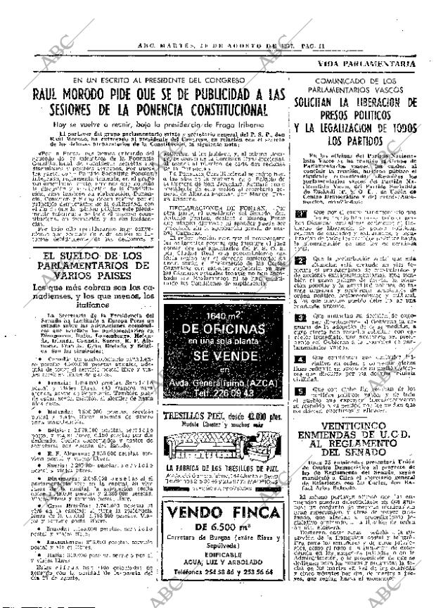 ABC MADRID 30-08-1977 página 19