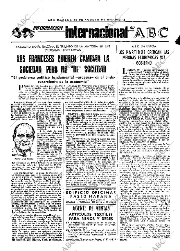 ABC MADRID 30-08-1977 página 22