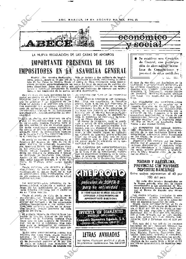 ABC MADRID 30-08-1977 página 33