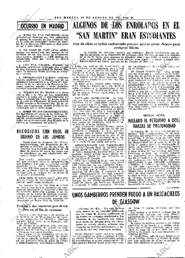 ABC MADRID 30-08-1977 página 39